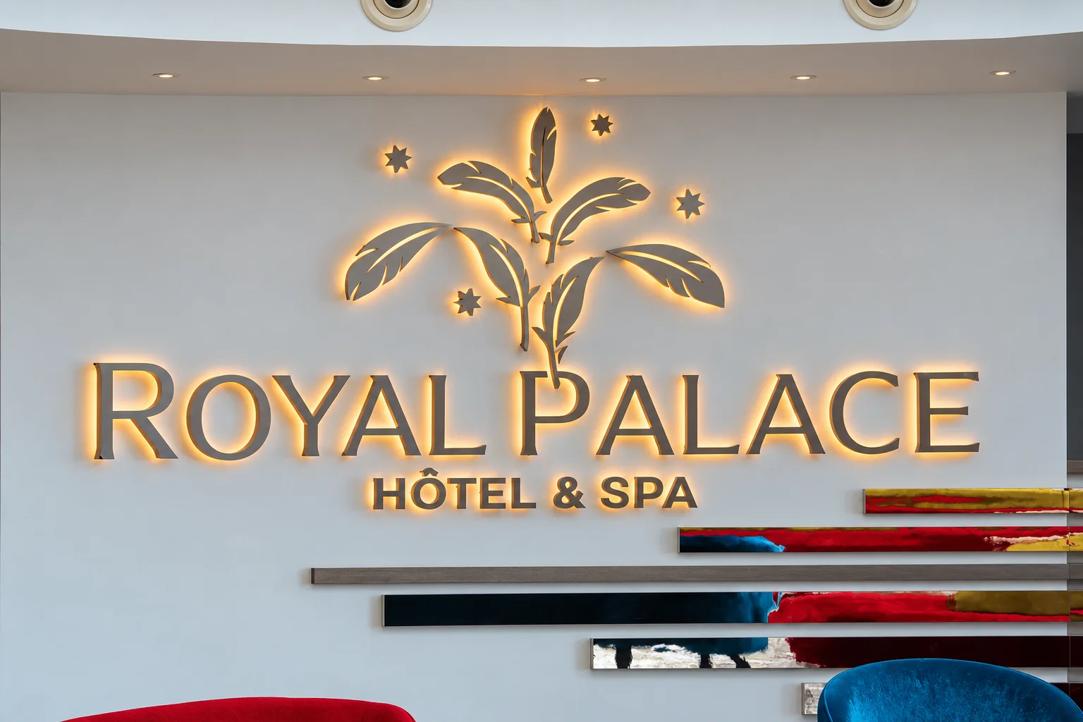 Enseigne du Royal Palace Hôtel & Spa à Kirrwiller